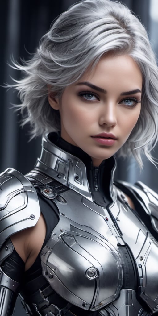 create a women.futuristic dress,  beauty,  detalaid face by Decyfer30 on Tensor.Art