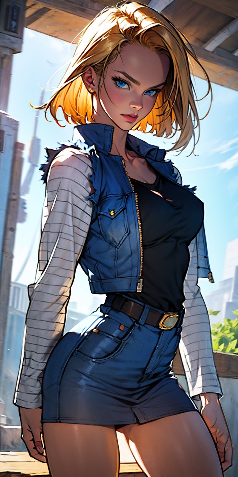 ((masterpiece, best quality)),Android_18_DB