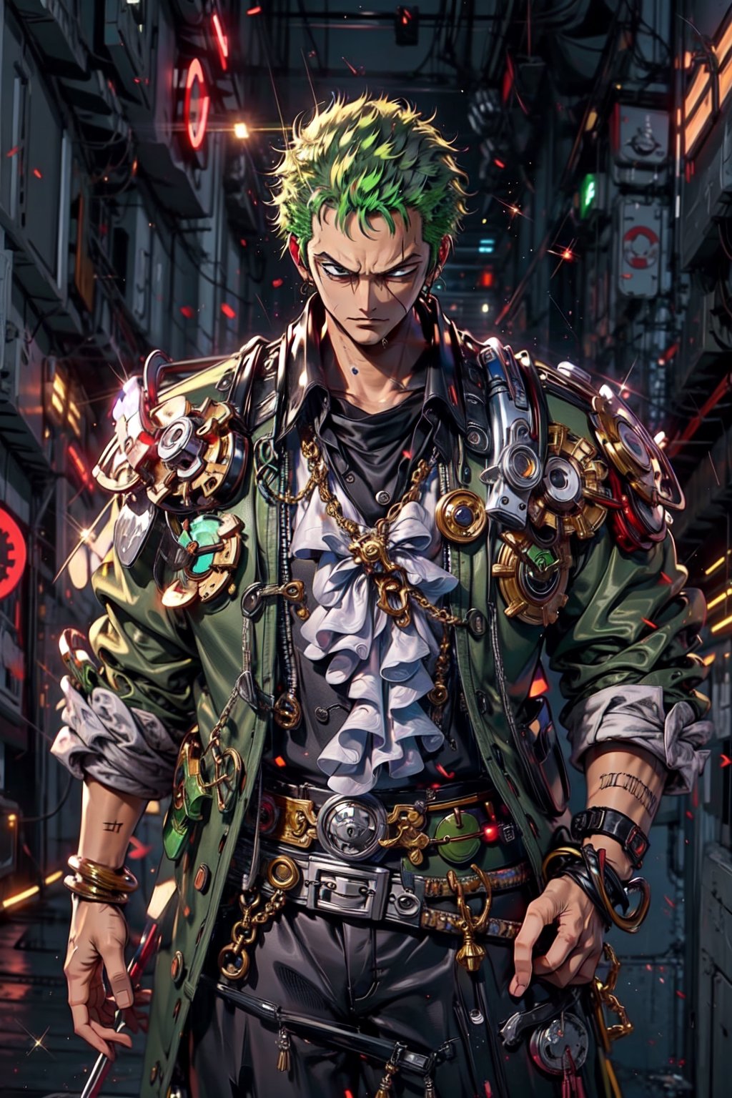 ((masterpiece, best quality)),zoro