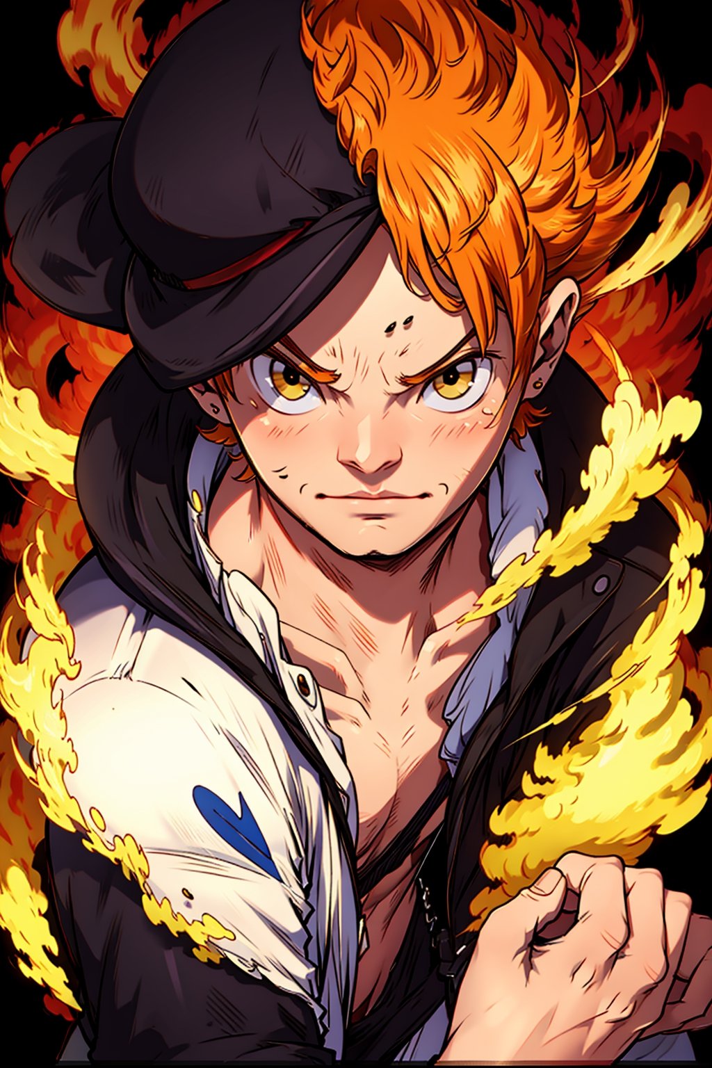 ((masterpiece, best quality)),nami \(one piece\)