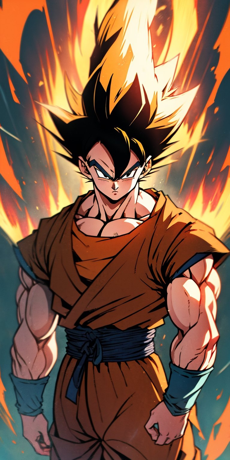 ((masterpiece, best quality)),Son Goku