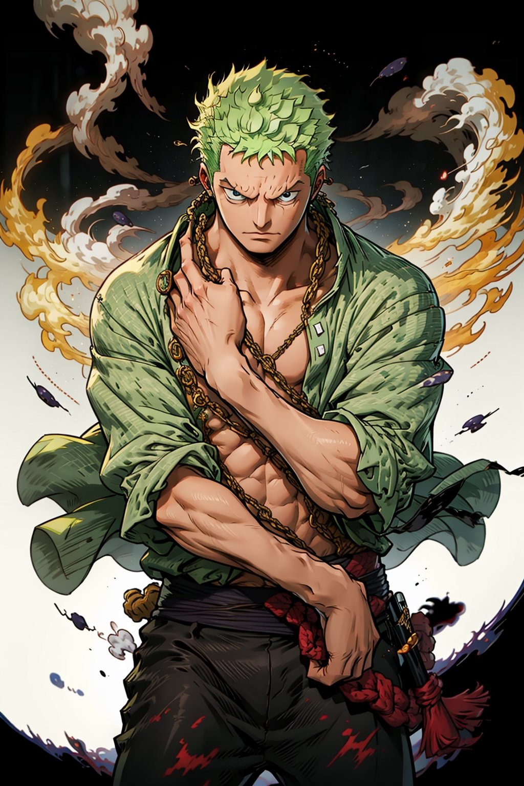 ((masterpiece, best quality)),zoro