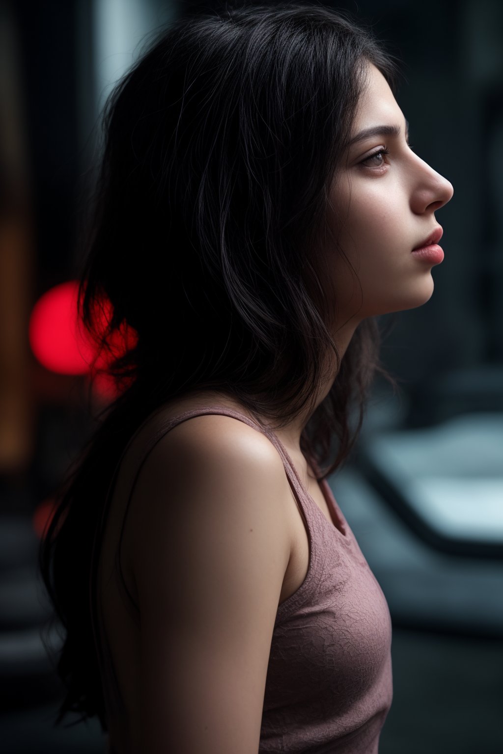 (ultra realistic,best quality),photorealistic,Extremely Realistic, in depth, cinematic light,hubgwomen,hubg_beauty_girl,

car, from side, , cyberpunk, neon lights, pink theme, indoors, transparent

intricate background, realism,realistic,raw,analog,portrait,photorealistic,Big eyes,Mallu 