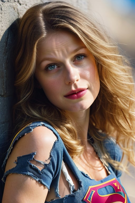 Melissa Benoist,  (sks woman),  bright colours by HispanicFaker on Tensor.Art