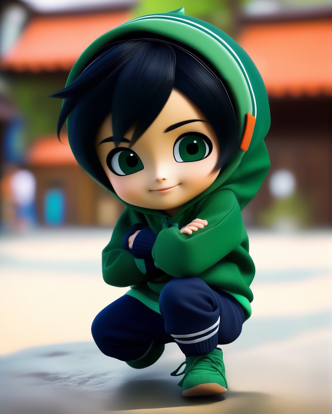 Happy rock lee,女孩,旗袍,Dream, 10 year cute boy on a Green jumpsuit with a dark blue leg warmers and bandages hoodie, in the style of yuumei, realistic hyper - detailed rendering, yumihiko amano, zhang jingna, wiccan, trace monotone, rtx on ,細緻的背景,indian boy, various poses 