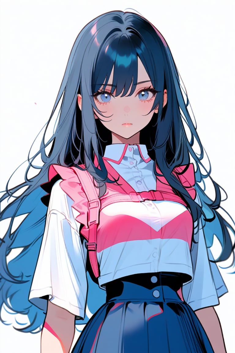 1girl,  long hair,  black hair by acc-ani-nn on Tensor.Art