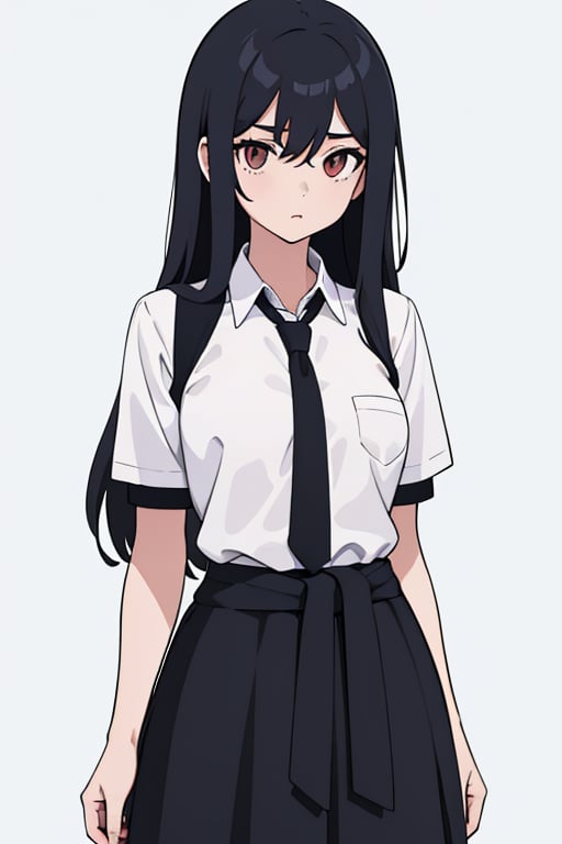 woman,  long hair,  schoolgirl by acc-ani-nn on Tensor.Art