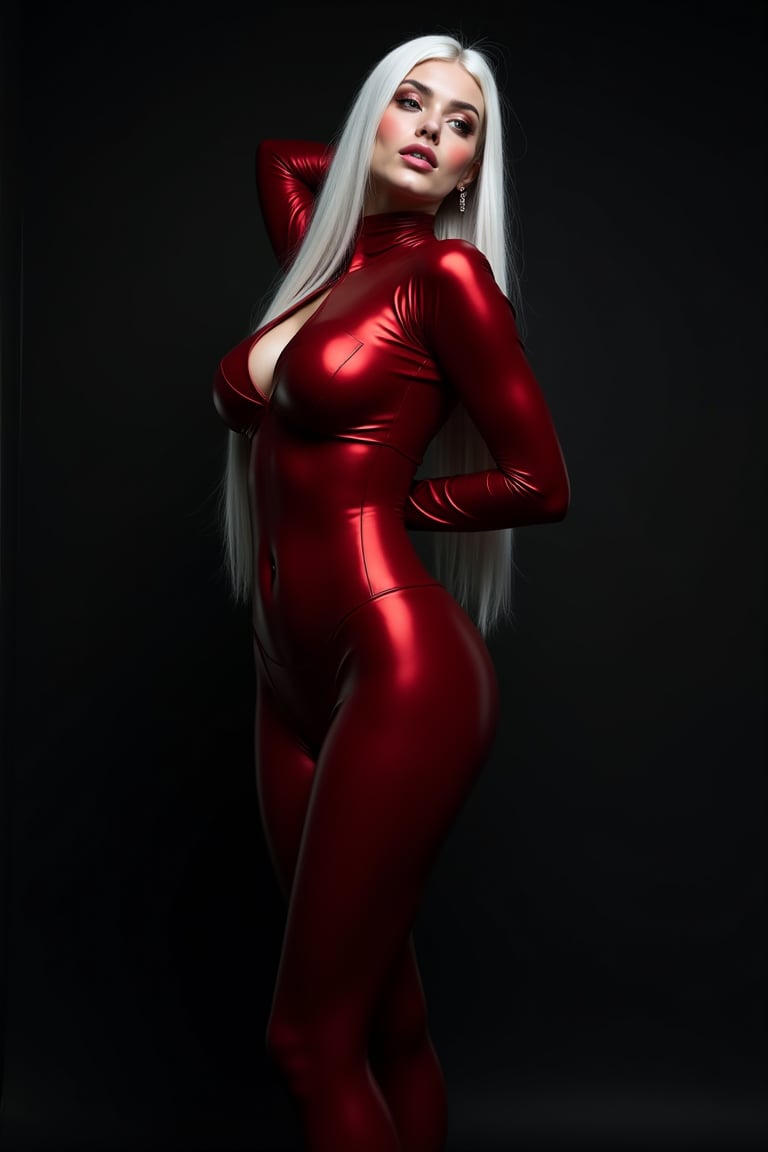 pretty woman,  black theme,  snow white skin by acc-m on Tensor.Art