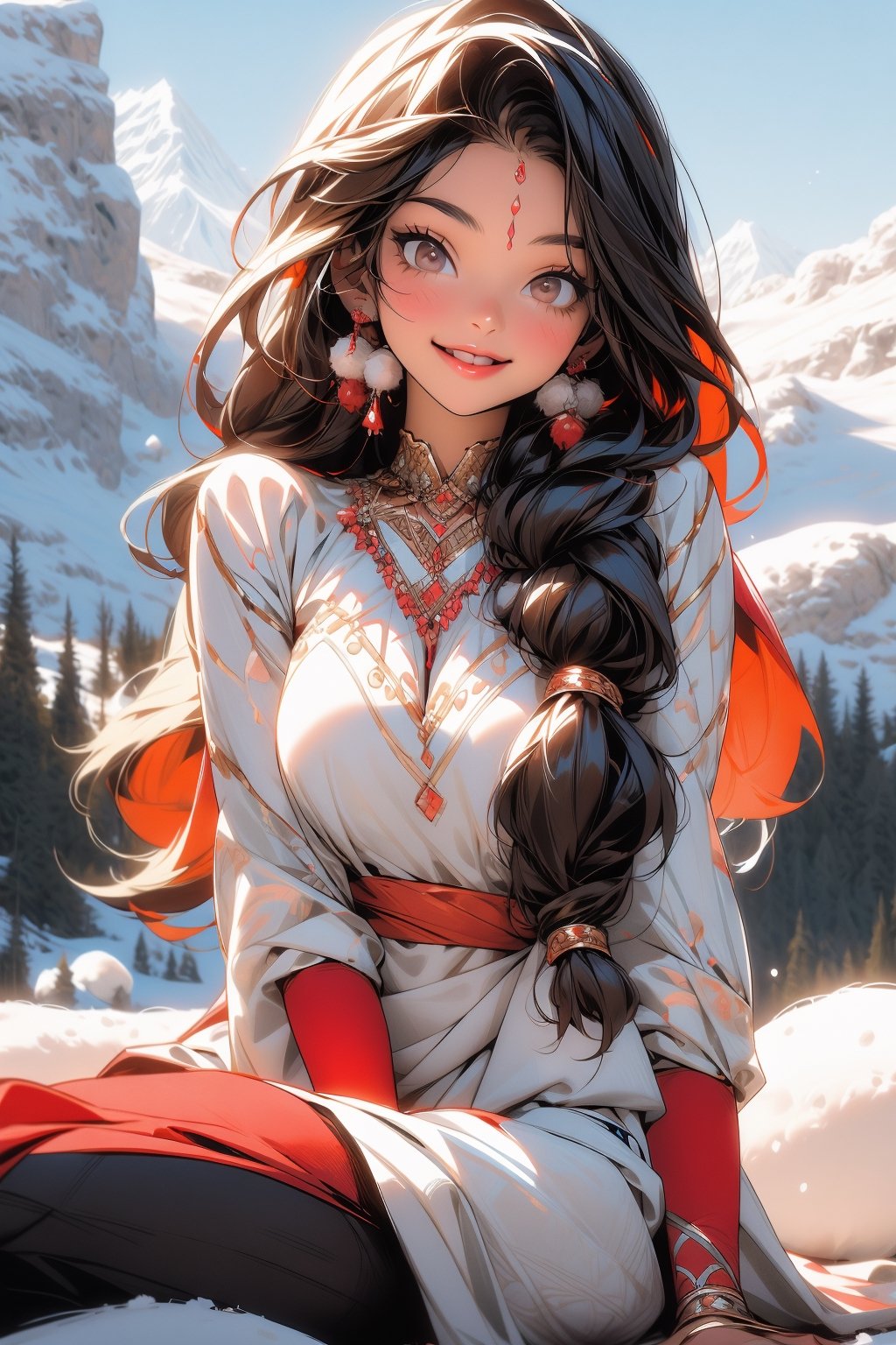 beautiful cute young attractive girl indian,  teenage girl,  village girl by JeminiCruise on Tensor.Art