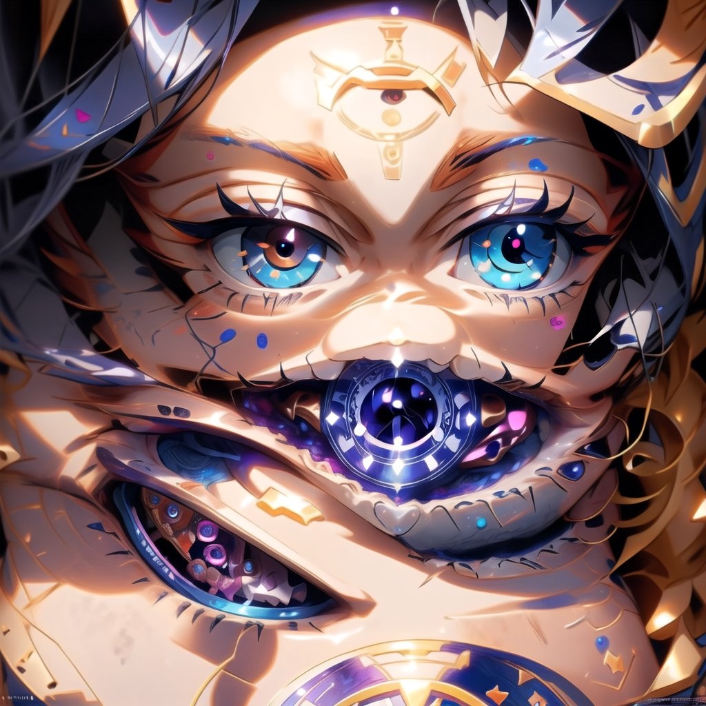 big_boobies,masterpiece,colorful,best quality,detailed hand and eyes, pupil_ magic:circle eye,high constrast,ultra high res,mecha musume,