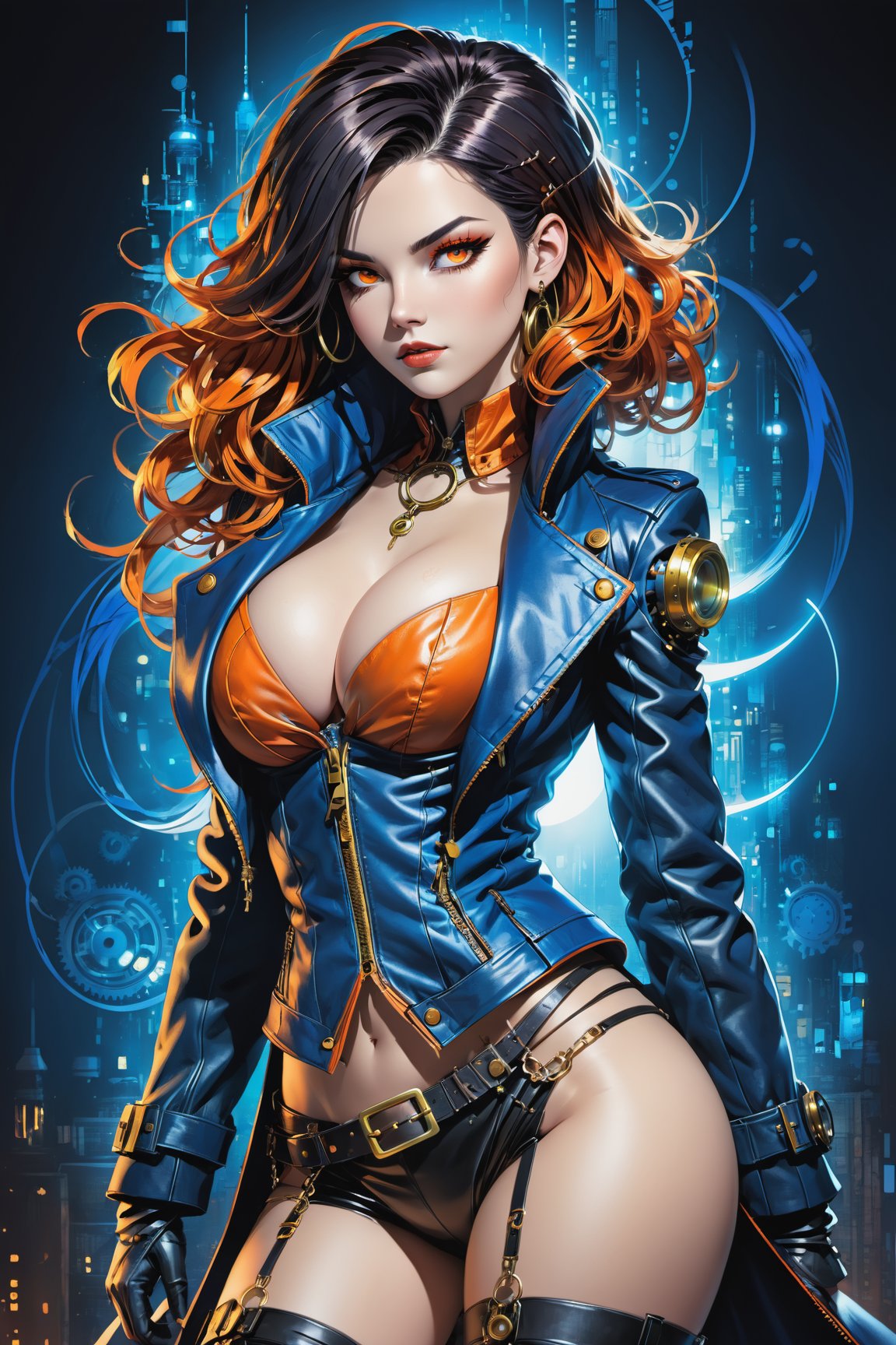 midshot,  cel-shading style,  centered image by REDVAPOR on Tensor.Art