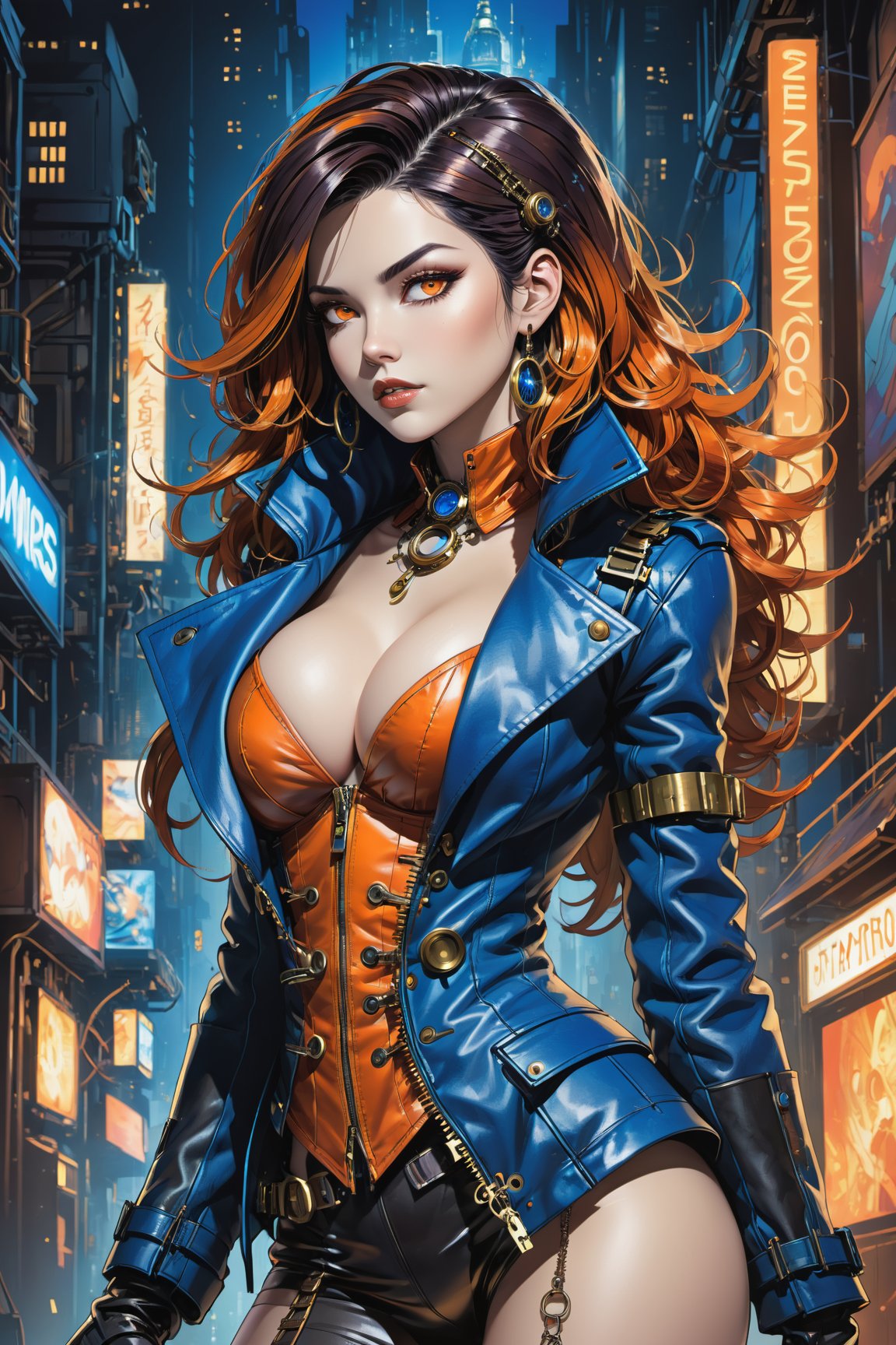 midshot,  cel-shading style,  centered image by REDVAPOR on Tensor.Art