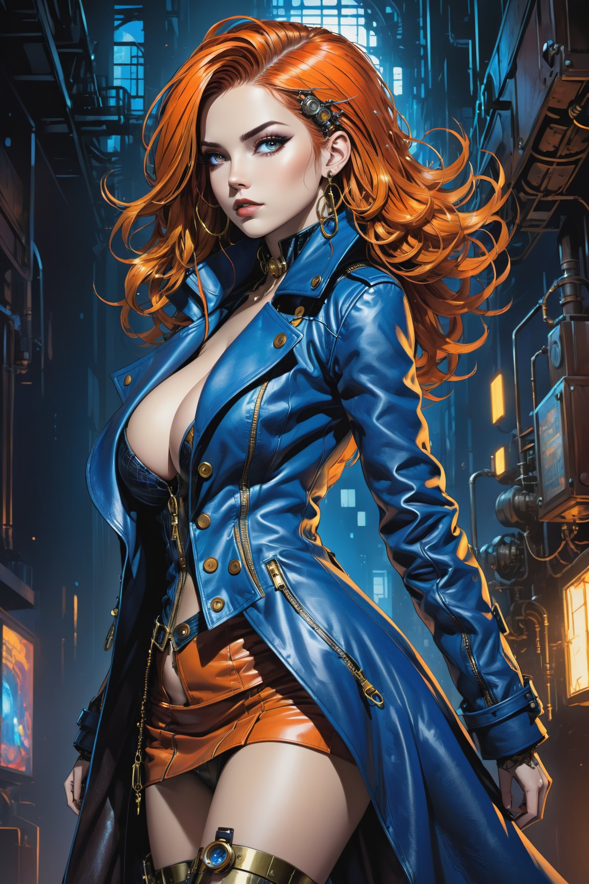 midshot,  cel-shading style,  centered image by REDVAPOR on Tensor.Art