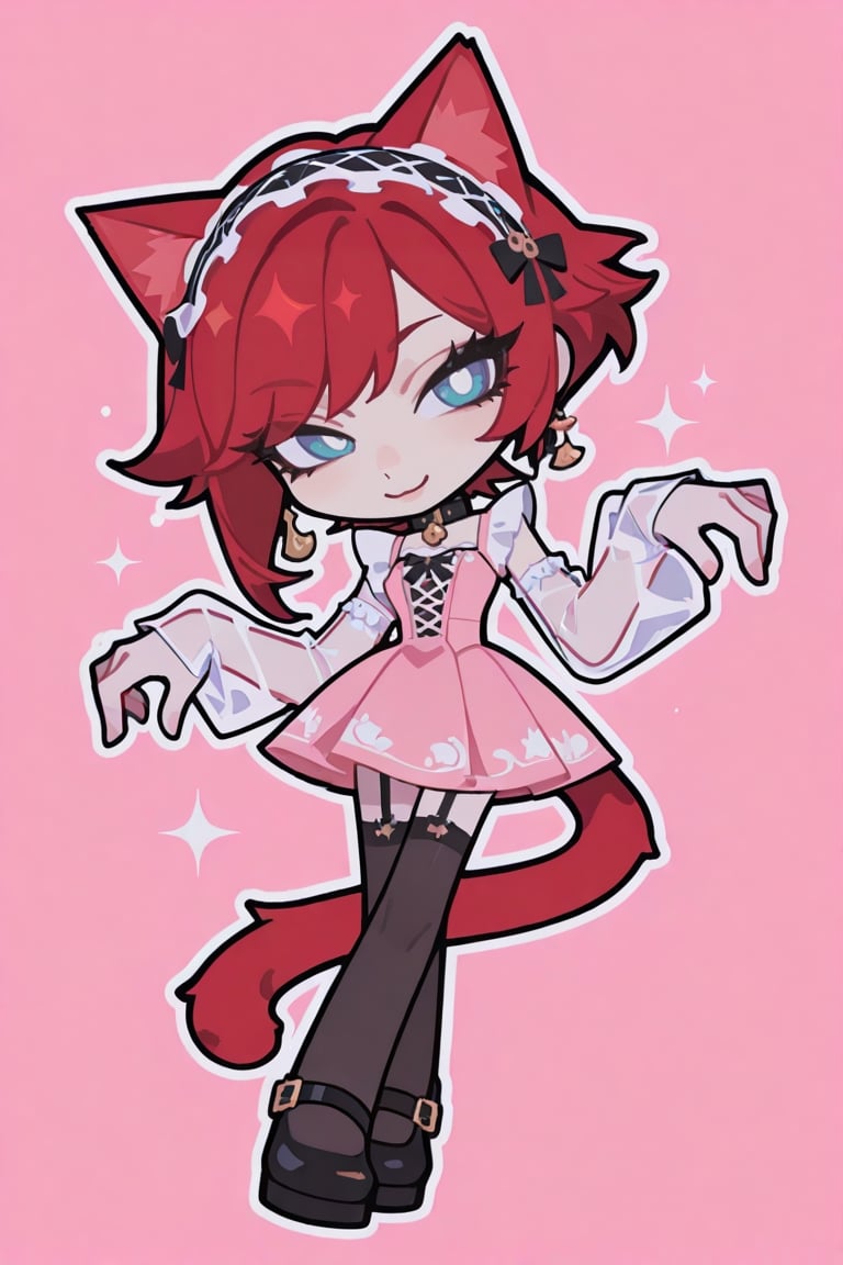 (((chibi))),  cute,  white outline by ART IMAGINATION on Tensor.Art