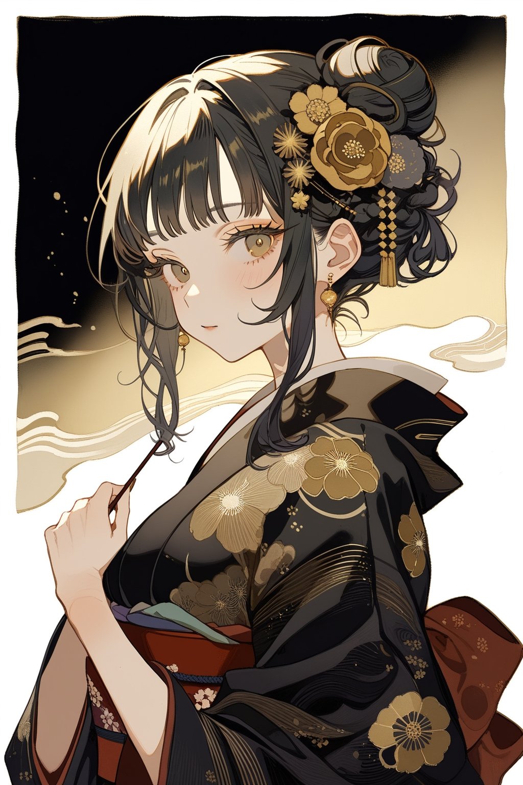 1girl,  solo,  breasts by ART IMAGINATION on Tensor.Art