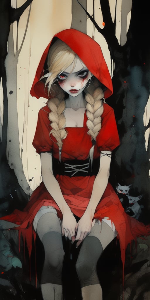 (dark fairy tale by Conrad Roset,  Nicola Samori), by knyvz on Tensor.Art