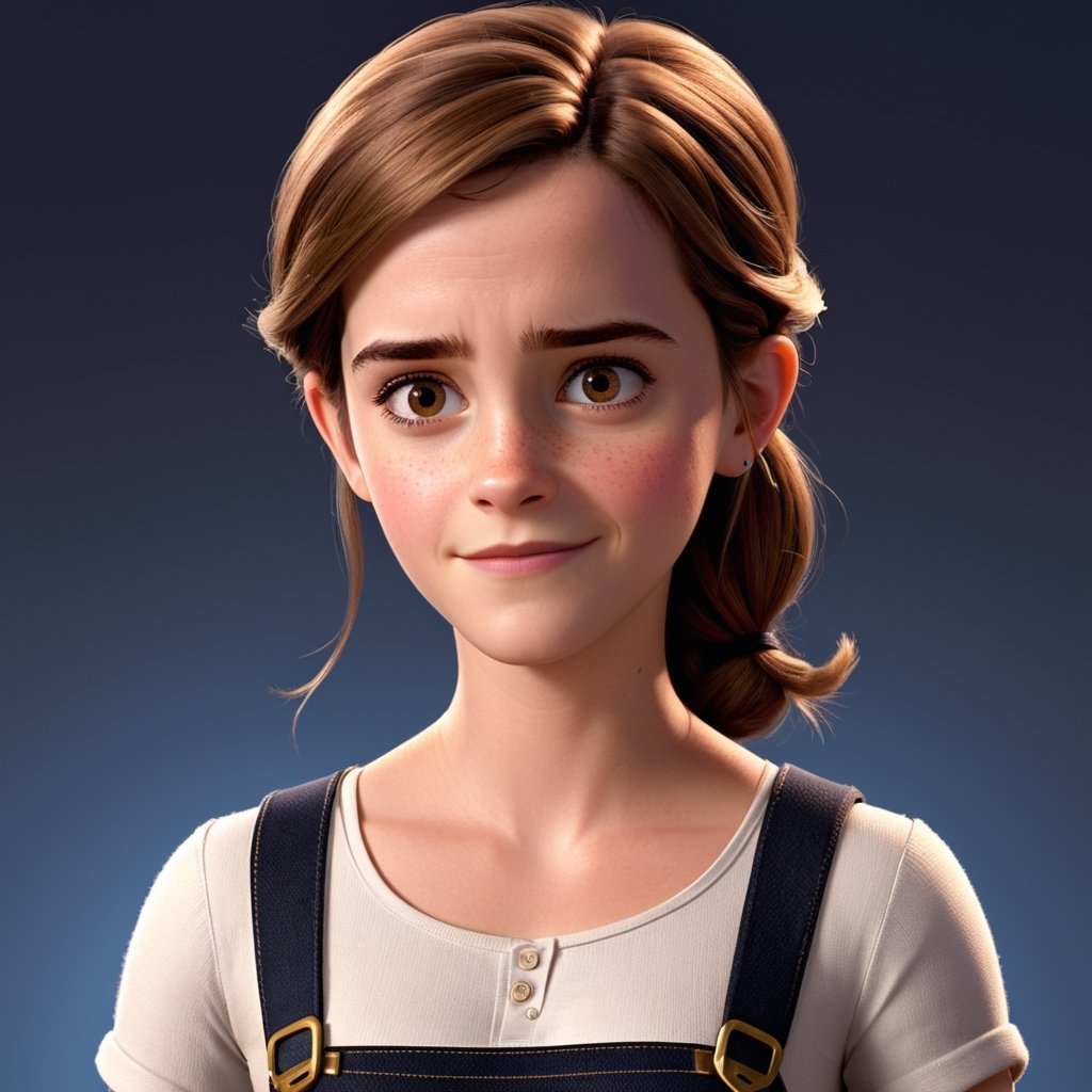 emma watson AS A CHARACTER IN pixar animation by NobodyButMeow on Tensor.Art