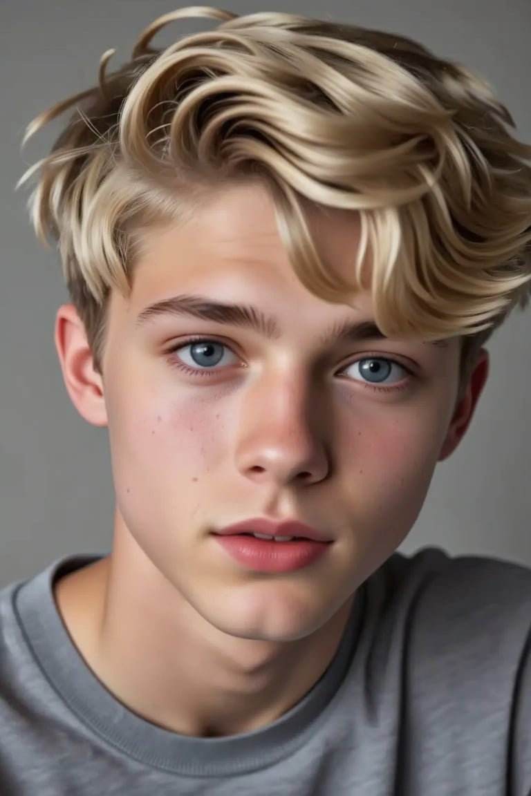 photorealistic, 4k, ultrarealistic skin,masterpiece, one cute young boy,cute blond boy