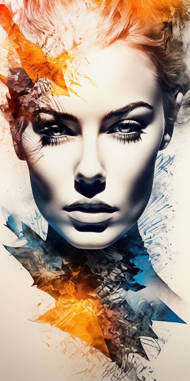 Woman,  upperbody portrait,  post-processing rendering by Vovin on Tensor.Art