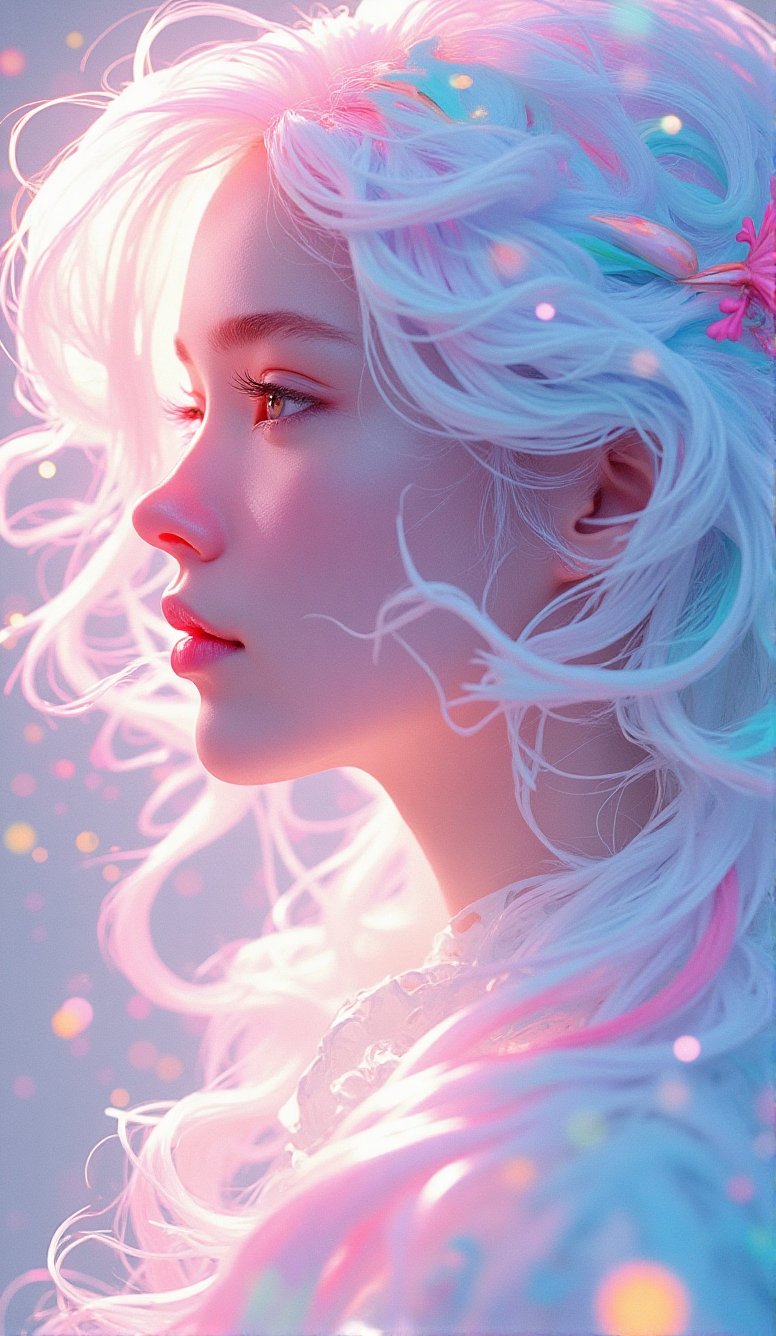 guanghui,  color trace,  animated image by Stellarium on Tensor.Art