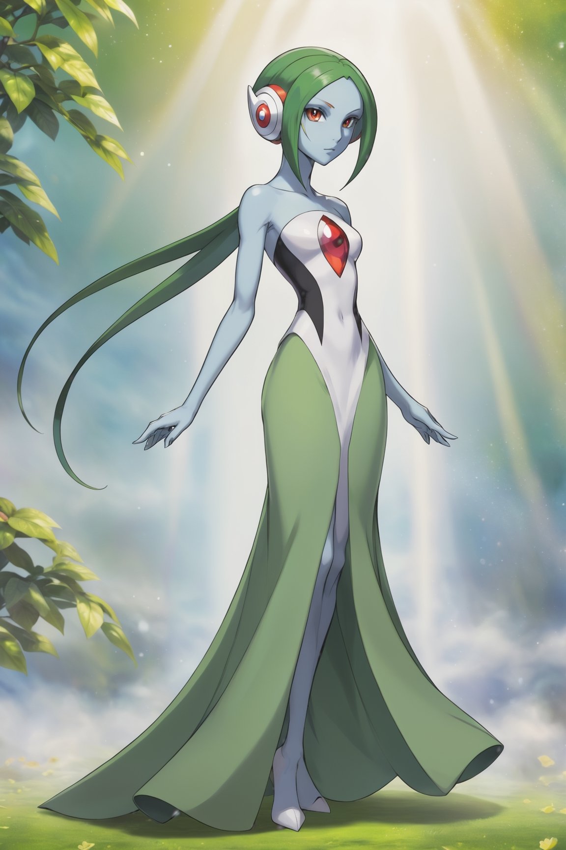 Human form of Gardevoir from pokemon universe