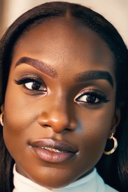 Dina Asher-Smith, ebony woman, 25 years old, (((dina eyes)))