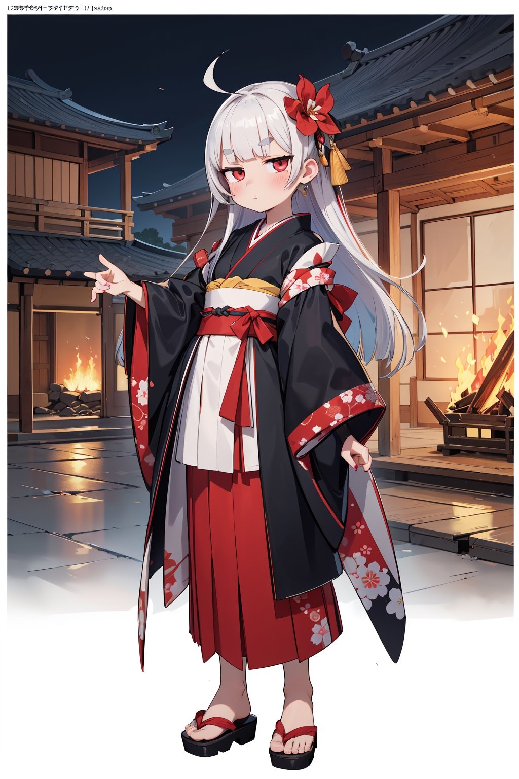 1girl,  solo,  white medium hair by gufutokuku on Tensor.Art