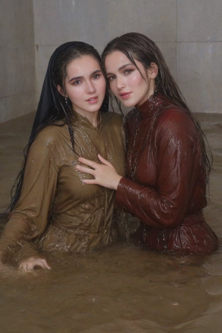 (wet clothes,  wet hair,  wet by user_635241391521507132 on Tensor.Art