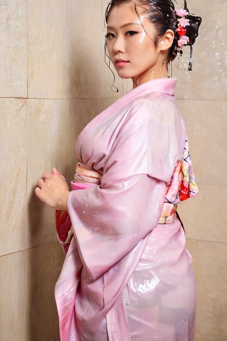 photo of japanese idol,  looking away,  kimono by user_635241391521507132 on Tensor.Art