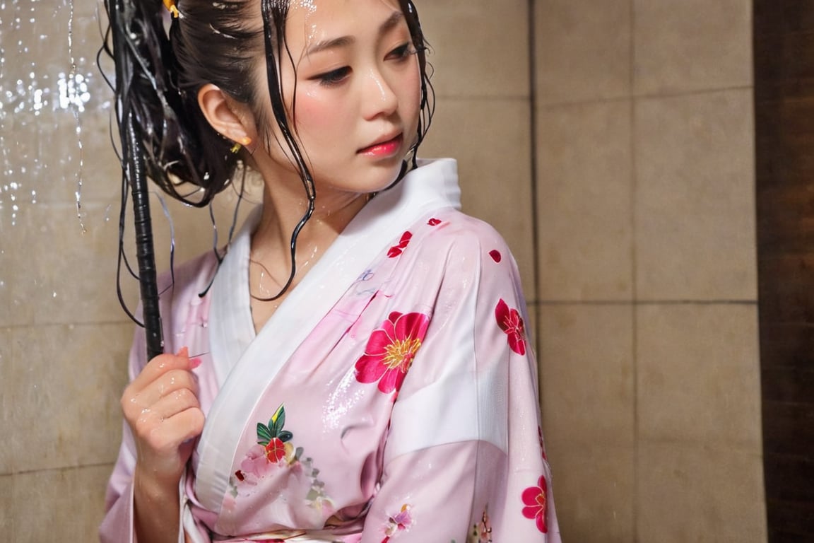 photo of japanese idol,  looking away,  kimono by user_635241391521507132 on Tensor.Art