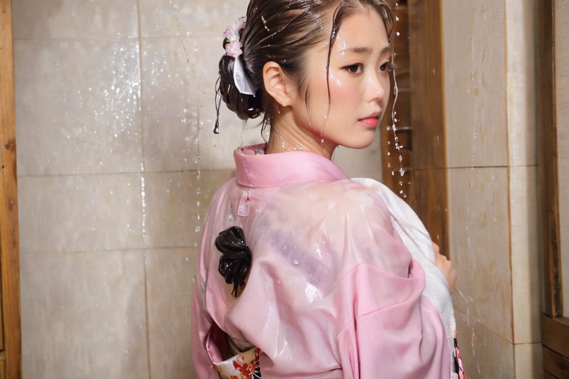 photo of japanese idol,  looking away,  kimono by user_635241391521507132 on Tensor.Art