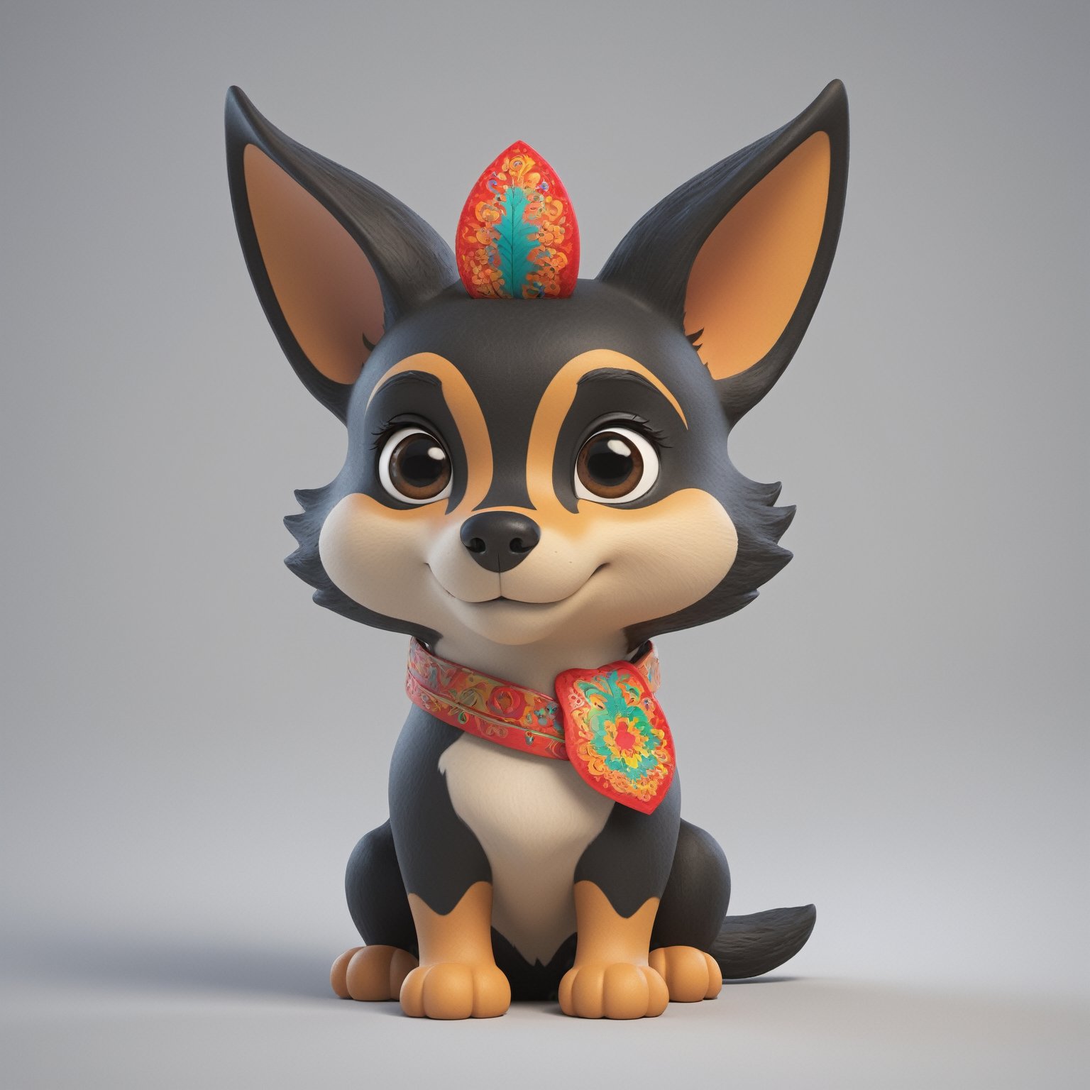 The character's intended purpose is for Tensor.art and will be positioned against a ((white canvas)).
The primary focal point of the logo should be an happy mexican xolo dog character designed in a style reminiscent of Pixar cartoons. The mexican xolo dog should be characterized by large, round, and charming eyes, imparting a friendly and lovable appearance.
While the mexican xolo dog should maintain a cartoonish aesthetic, it should also incorporate intricate details to enhance its visual appeal and professionalism.
The character should be created in a 3D watercolor illustration style, aiming to evoke an artistic and playful ambiance.
The chosen color palette should be lively and welcoming, generating a sense of warmth and friendliness.
The character should possess a clean and uncluttered white background to ensure optimal visibility and convey professionalism.
The overall scene should be well-lit, allowing the Yacare caiman, canvas, and computer screen to prominently stand out.
The character should communicate a blend of creativity and accessibility, aligning with Tensor.art's mission of making art easily approachable and enjoyable.
It should possess a polished, easily recognizable appearance, serving as a hallmark of professionalism.
The mexican xolo dog character should radiate charm and playfulness, leaving a lasting impression on viewers.
The ultimate objective of this is to establish a visual identity for Tensor.art that is simultaneously professional and inviting, emphasizing the platform's dedication to the intersection of art and technology in a playful and approachable manner. Should be distinctive, well-illuminated, and effectively convey the essence of the platform.,Xxmix_Catecat