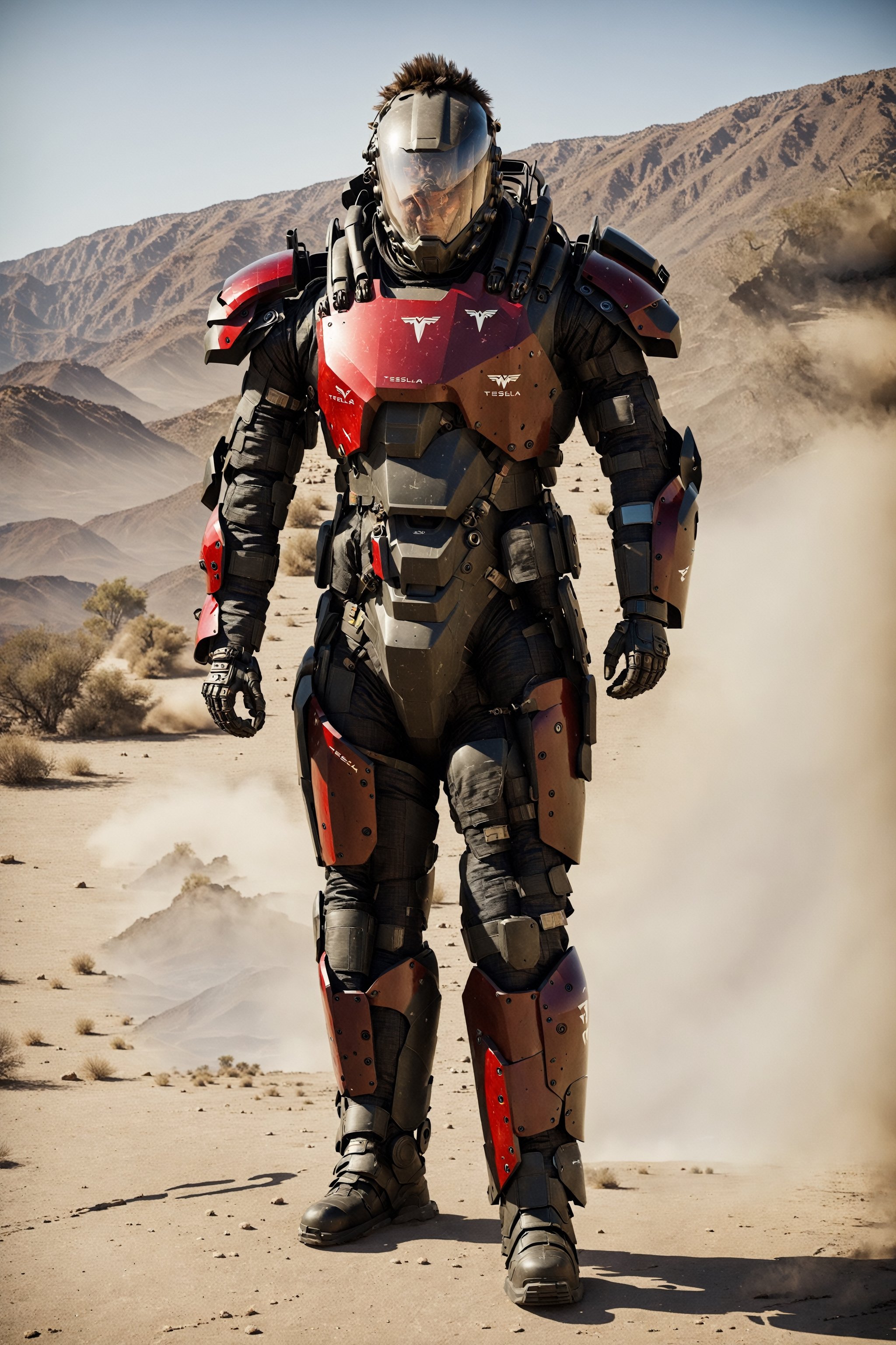 As the visionary architect behind Fallout 5's next-generation power armor,  I present to you the fusion of Tesla's cutting...