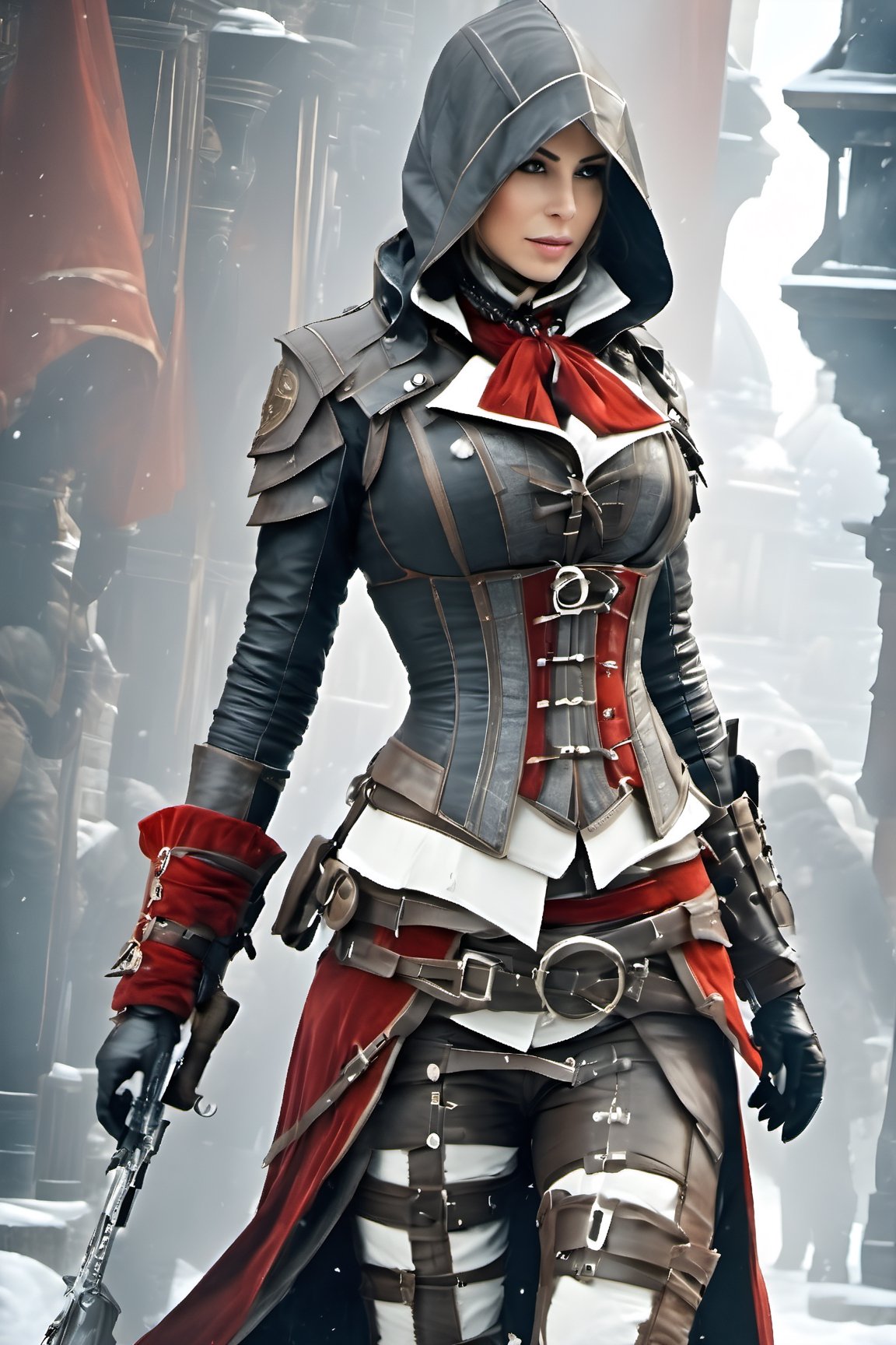 (+18) ,  nsfw,  Sexy female assassin creed by LaRecalcada on Tensor.Art