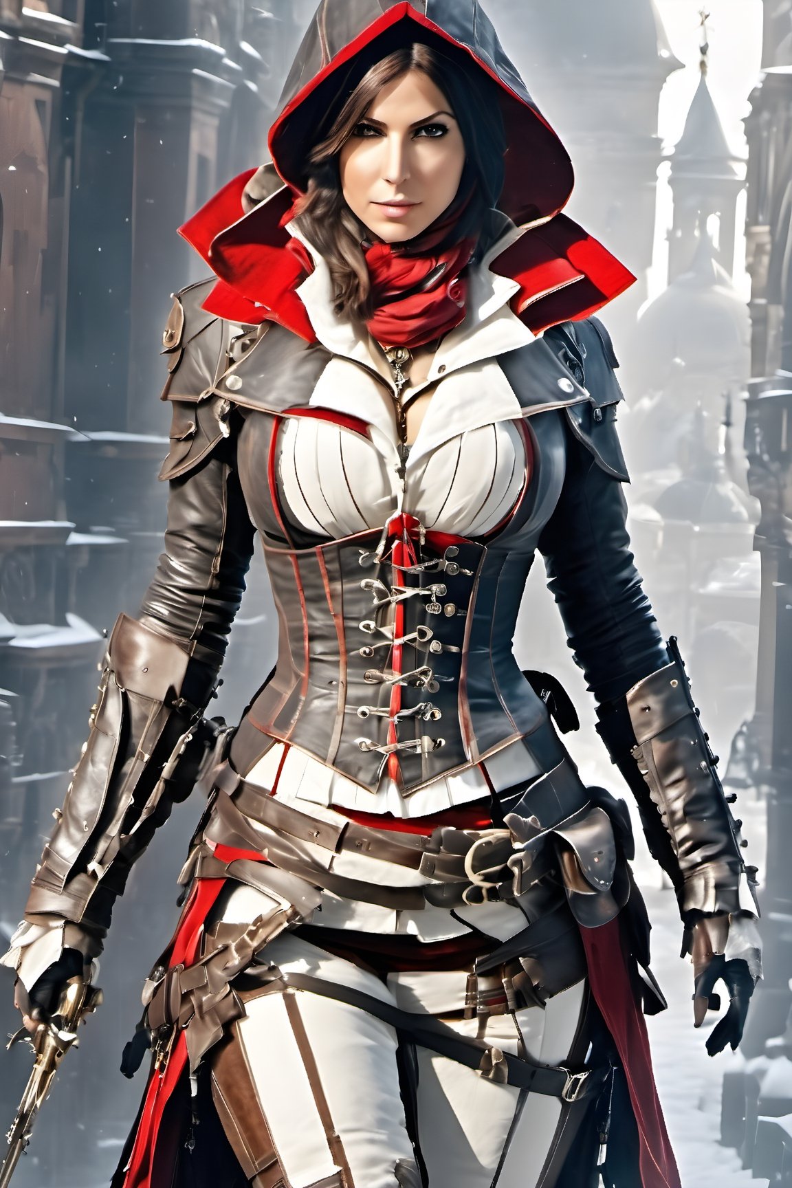 (+18) ,  nsfw,  Sexy female assassin creed by LaRecalcada on Tensor.Art