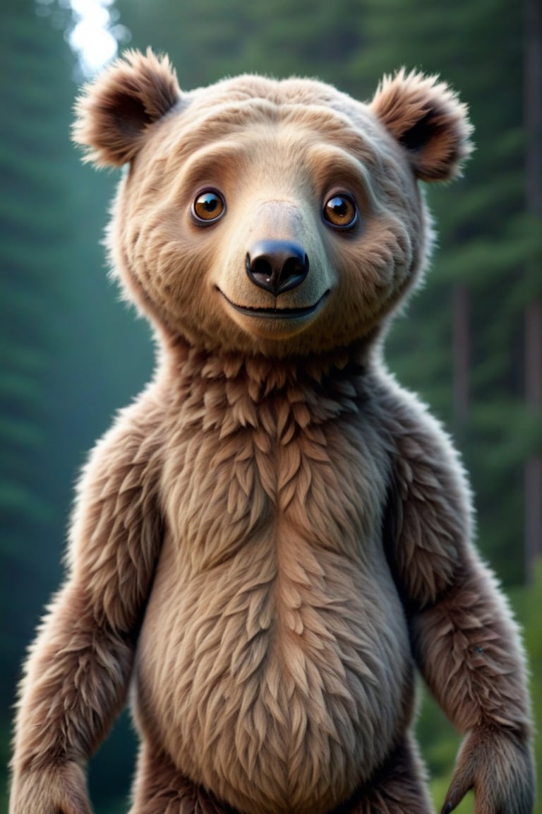 most perfect looking friendly alien-bear by Servibot on Tensor.Art