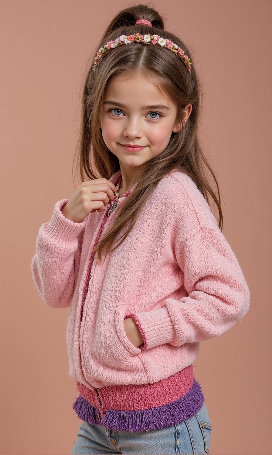 tween girl in childish alluring style by Suna on Tensor.Art
