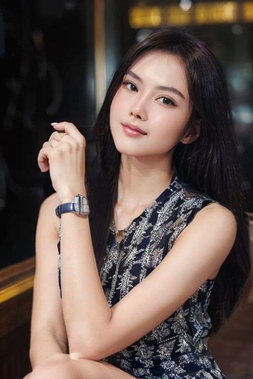 Masterpiece,  high quality,  high resolution,  a portrait of Vietnamese young model,  very beautiful,  detail face,  detail skin,  UHD,  16k, High detailed,  lighting natural, Young beauty spirit, , , ,Blonde long hair and hot body singer