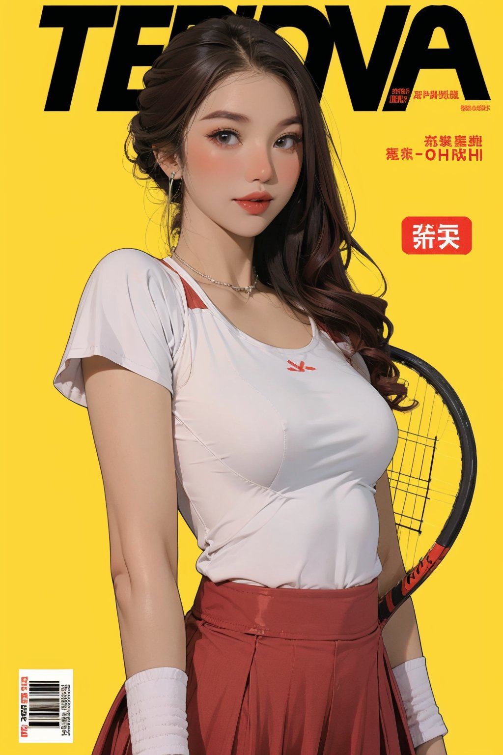 1girl,  ((tennis girl outfit,  )) hip up by LazyAI.creator on Tensor.Art