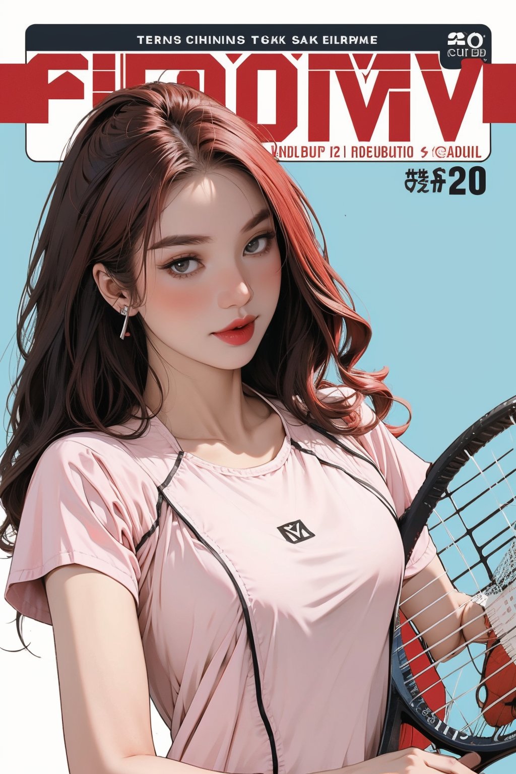 1girl,  ((tennis girl outfit,  )) hip up by LazyAI.creator on Tensor.Art