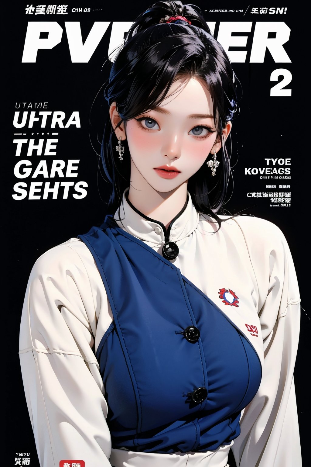 1girl, looking at viewer, magazine cover, detailed clothes, hairstyle, detailed clothes, ultra detailed, profesional lighting, different artstyle,



johyun, wyntracy, hine, hakil, htt, chimai, sim, yuong01, sana, QA, aespakarina, huondey,kn,jisoo,powergirl2,