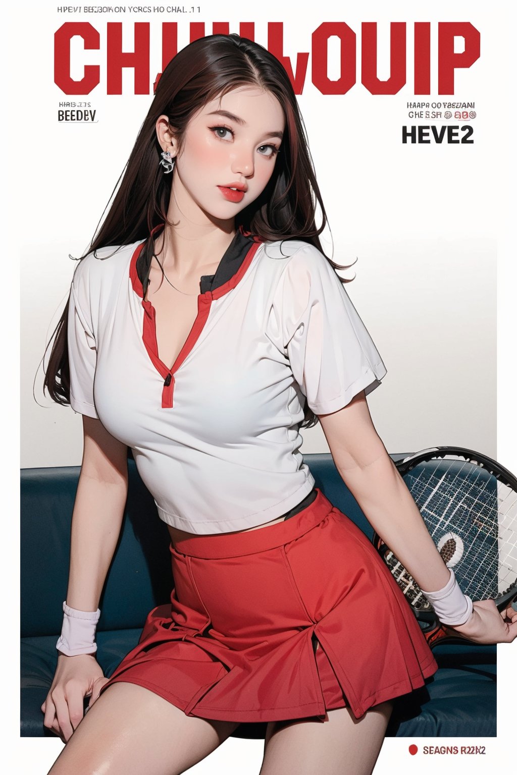 1girl,  ((tennis girl outfit,  )) hip up by LazyAI.creator on Tensor.Art