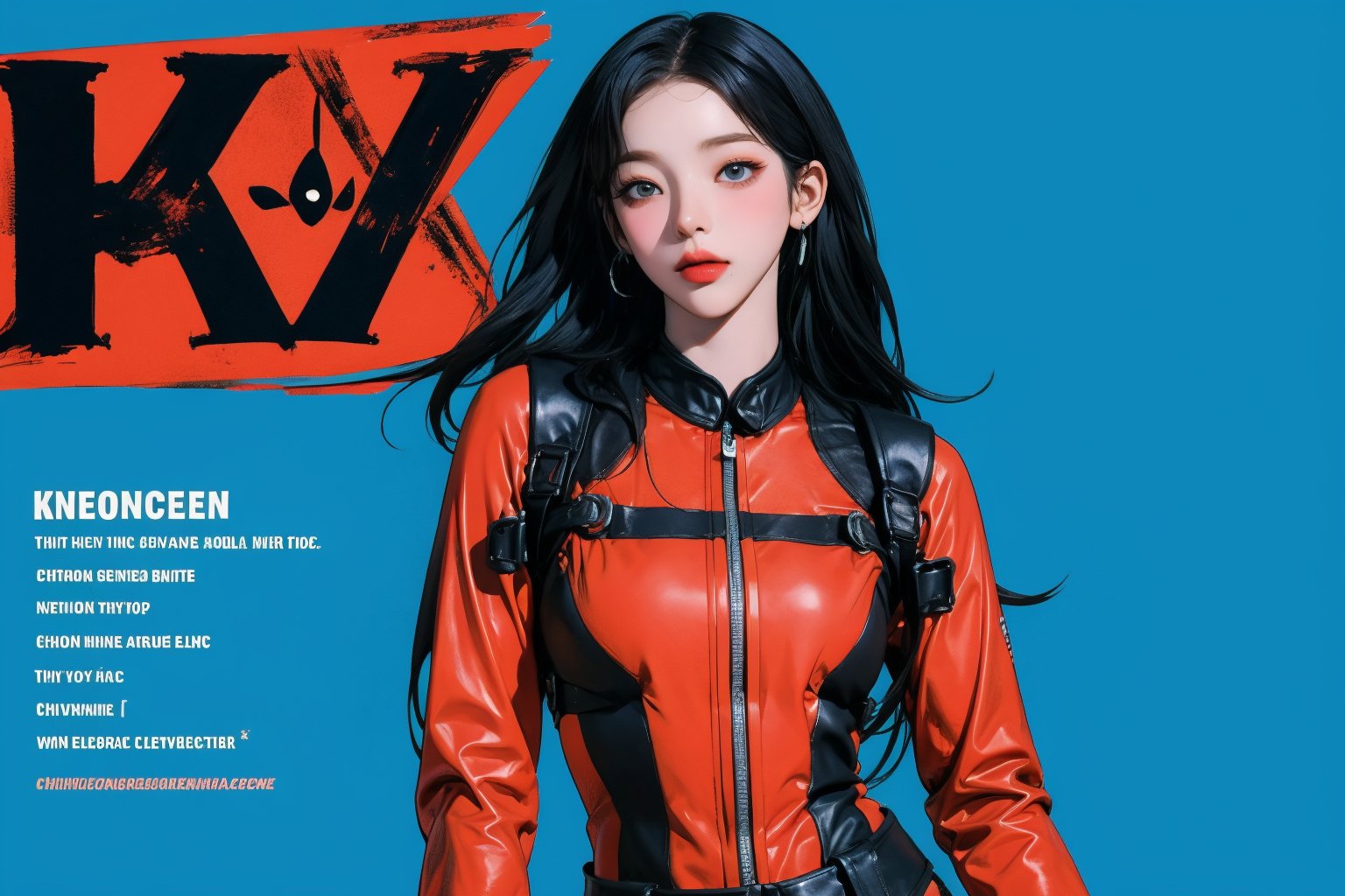 (1girl, ((hip up body, standing,)) deadpool cosplay,) no mask, looking at viewer, cinematic lighting, cinematic composition, hairstyle, magazine cover, blue background, 2D artstyle, split screen by 2,



johyun, wyntracy, hine, hakil, htt, chimai, sim, yuong01, sana, QA, aespakarina, huondey,kn,jisoo