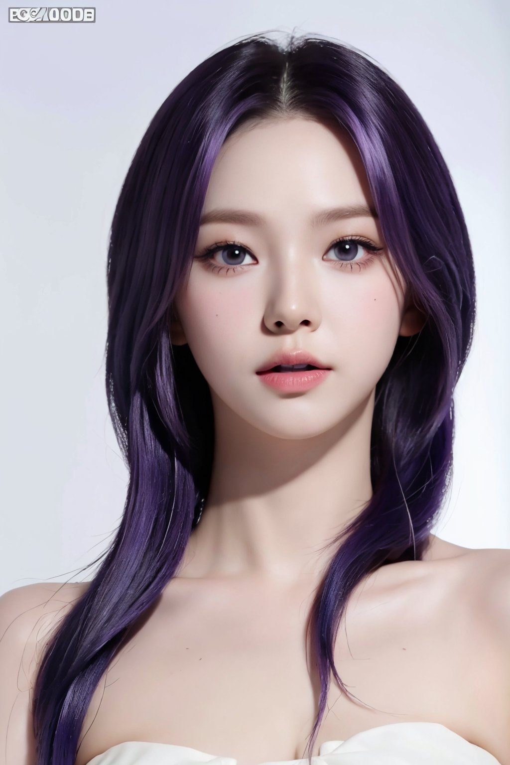1girl,  looking at viewer,  purple hair by LazyAI.creator on Tensor.Art