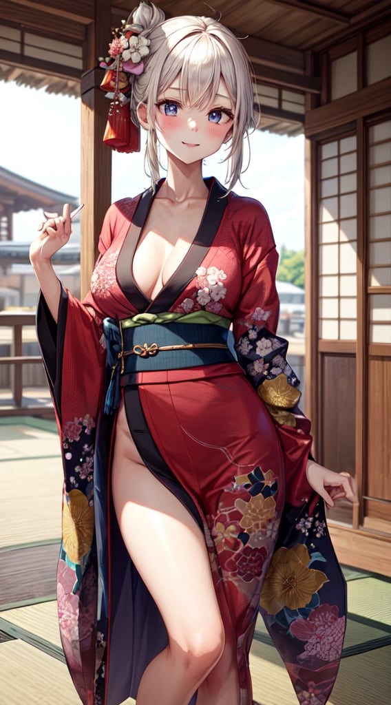 1girls, kimono, sexy