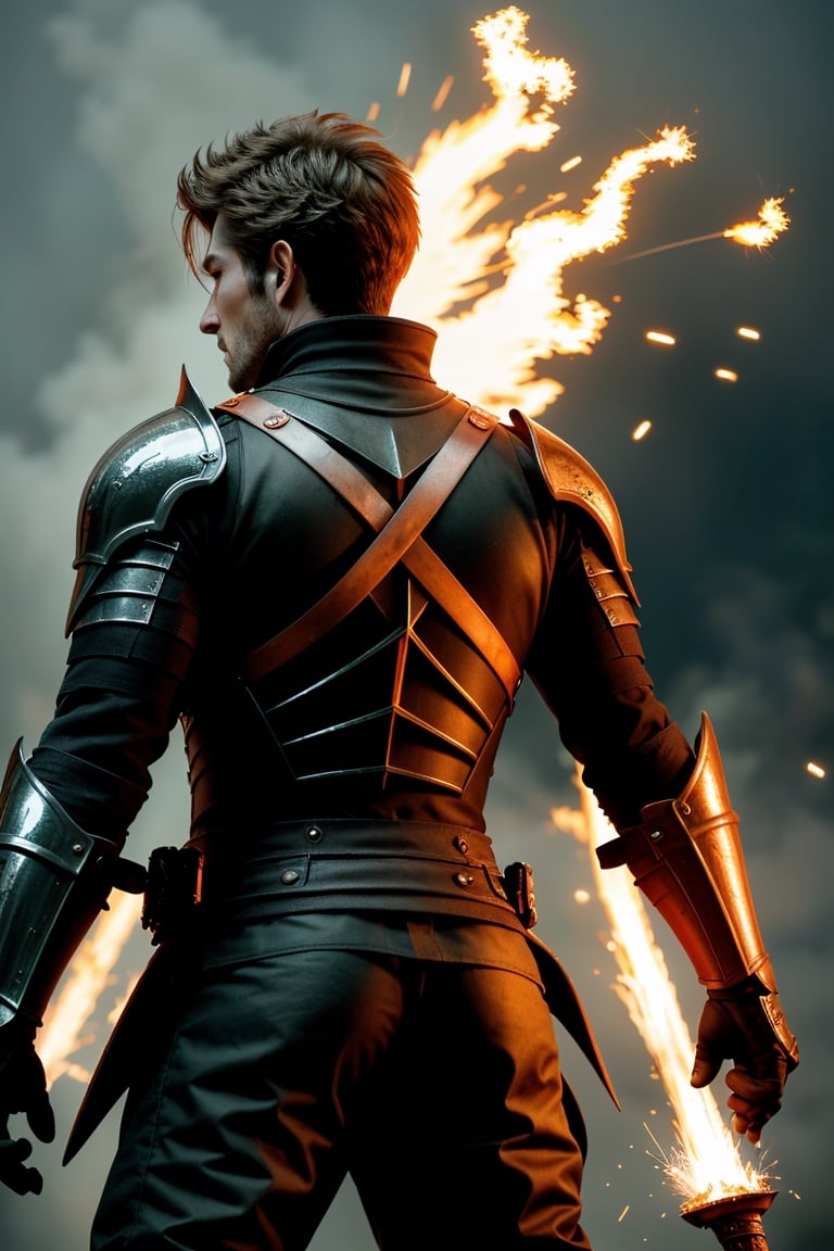 Ignis,  the Ember Knight: Ignis is a warrior with fiery armor that pulsates with molten energy. His eyes blaze with an inn...