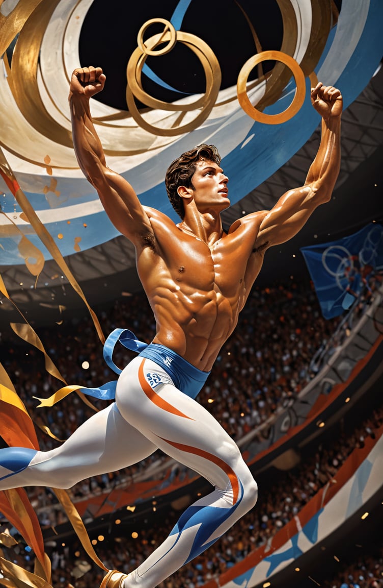 olympic carving by michelangelo,  art by simon bisley,  art by Boris Vallejo by Ravishastri on Tensor.Art