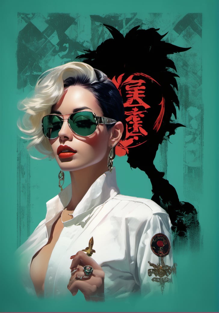art by Masamune Shirow,  art by J.C. Leyendecker,  art by boris vallejo by Ravishastri on Tensor.Art