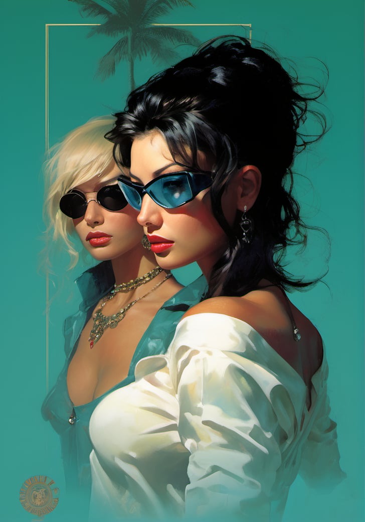 art by Masamune Shirow,  art by J.C. Leyendecker,  art by boris vallejo by Ravishastri on Tensor.Art