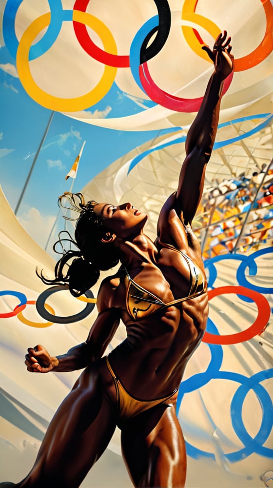 olympic carving by michelangelo,  art by simon bisley,  art by Boris Vallejo by Ravishastri on Tensor.Art